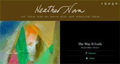 Desktop Screenshot of heathernova.com